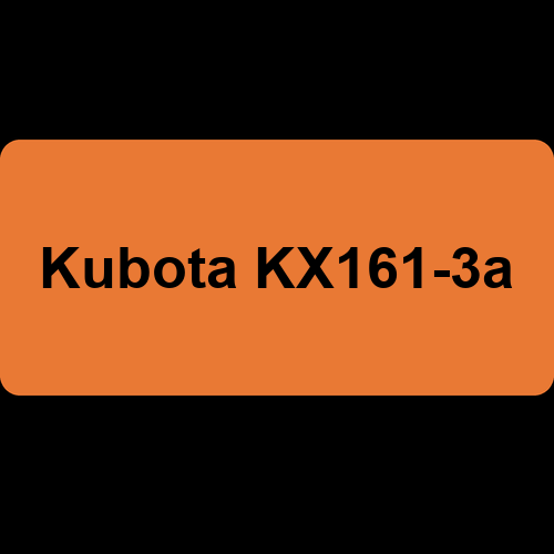 Kubota KX161-3a